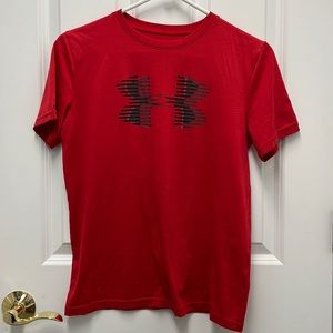 Under Armour red shirt